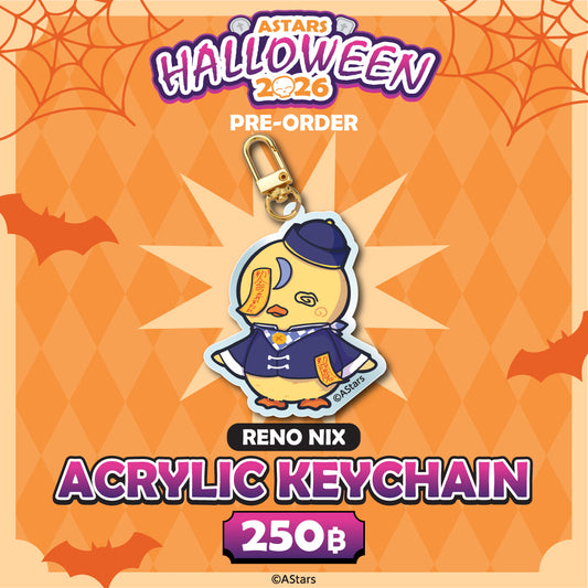 [PRE-ORDER]  AStars Halloween 2026 Mascot Acrylic Keychain - Reno Nix