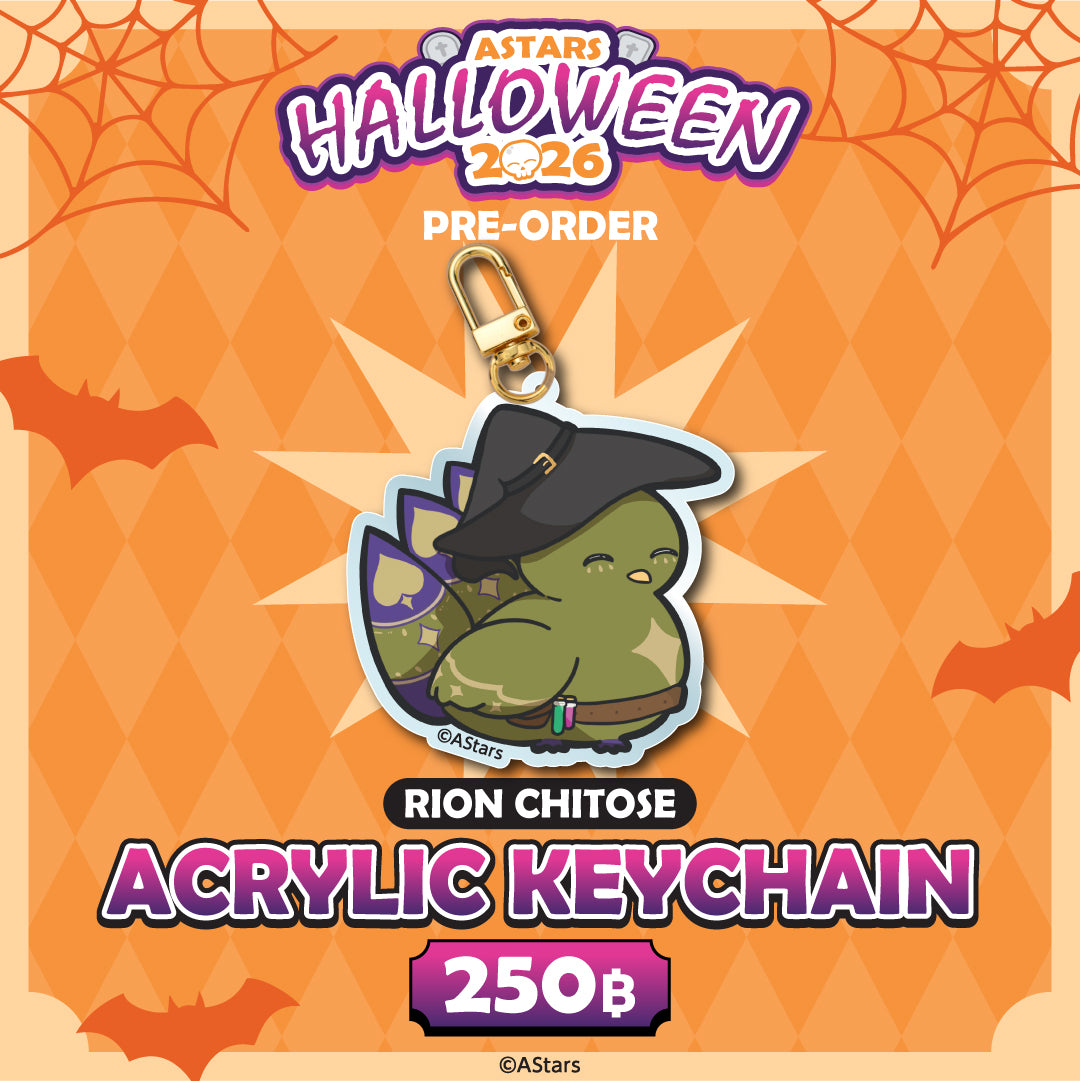 [PRE-ORDER]  AStars Halloween 2026 Mascot Acrylic Keychain - Rion Chitose
