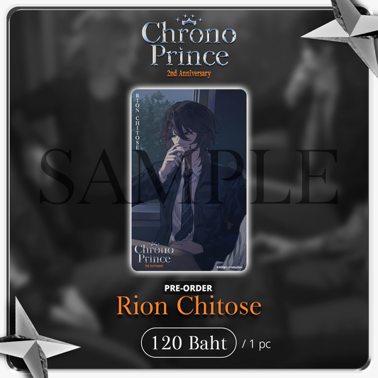 [PRE-ORDER] Chrono prince 2nd Anniversary PVC Collectible Card - Rion Chitose
