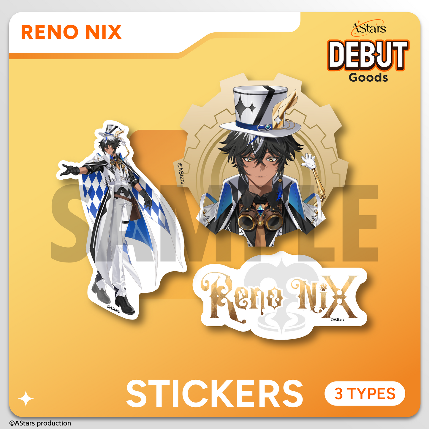 [ PRE-ORDER ] Reno Nix Debut Goods