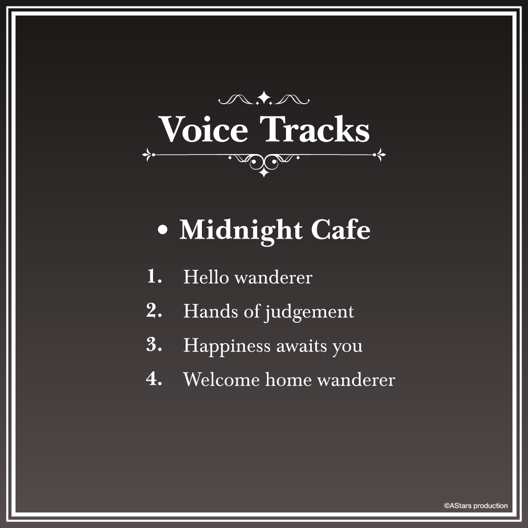 [Bishamon Voice Pack] Prologue: Midnight Cafe