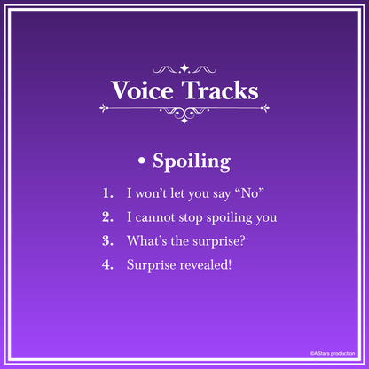 [Rion Voice Pack] Spoilling Voice