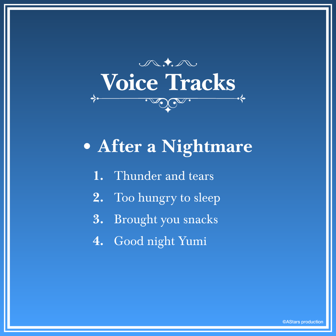 [Yukito Voice Pack] After a Nightmare Voice