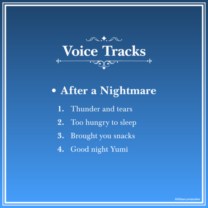 [Yukito Voice Pack] After a Nightmare Voice