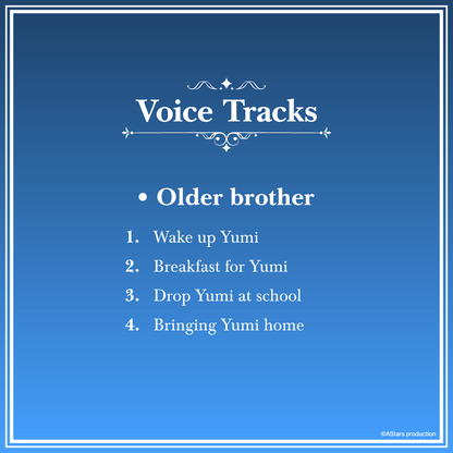[Yukito Voice Pack] Older Brother Voice