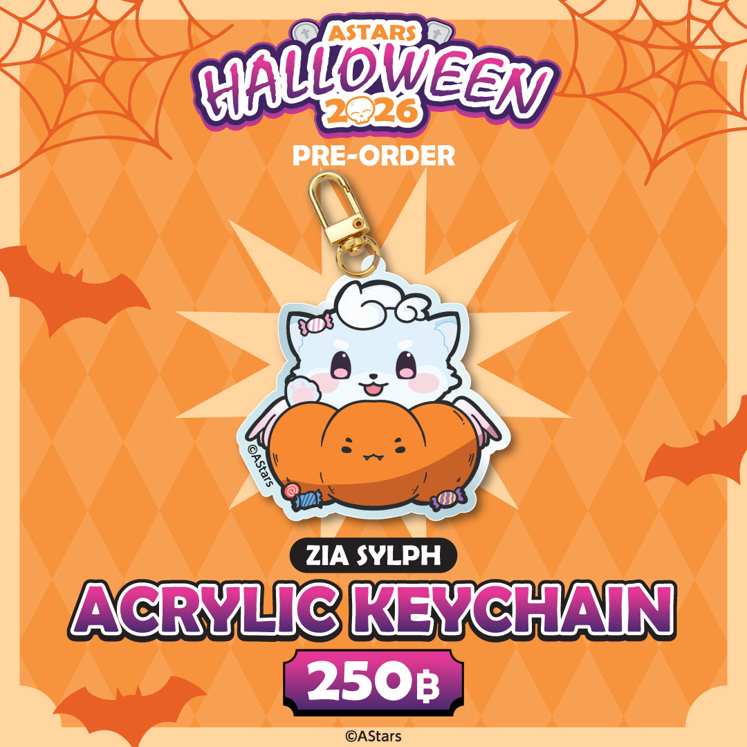 [PRE-ORDER]  AStars Halloween 2026 Mascot Acrylic Keychain - Zia Sylph