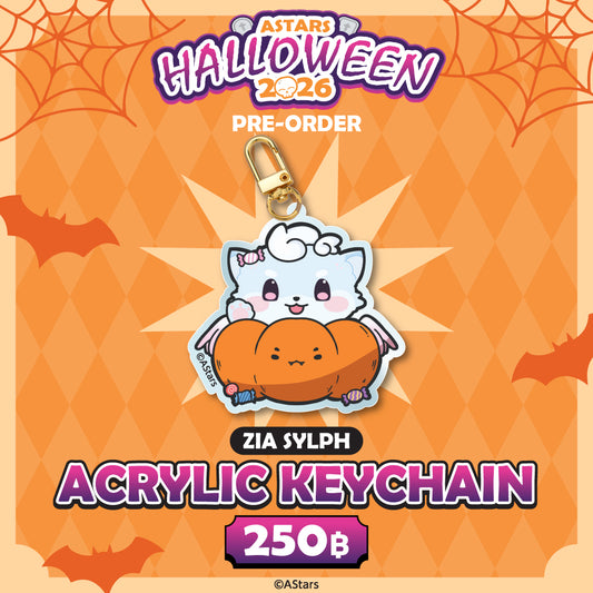 [PRE-ORDER]  AStars Halloween 2026 Mascot Acrylic Keychain - Zia Sylph